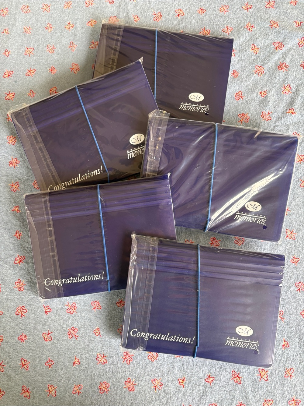 NEW Lot of 5 Creative Memories Photo File Organizers